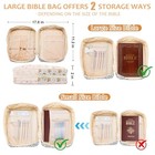 Women s Bible Cover Case   quilted Style   bible Bag With Study Supplies   a Large