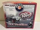 Lionel Doc   s Express Dr Pepper Freight Train New Open Box Tested Working