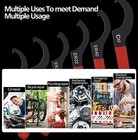 6pcs Coilover Spanner Wrench Set Coilover Wrench Cshape Spanner Wrench Shock