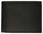 Bifold Wallet Men s Genuine Leather Black Credit id Card Holder Slim Purse