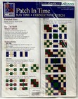 New 1998 Joann Fabrics Patch In Time 4101440 May Quilt Block Sewing Kit 17757