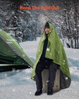 Uimoso Outdoor Blanket 82  X 55  Travel Blanket 330gsm For Camping   Stadium