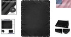 Boat T-top Shade Cover Waterproof Canvas For Center Console Boats 93x62 Black