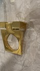 Waterworks Arcata 1 3 4    Drop Pull In Unlaquered Brass
