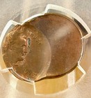 1993 Mint Error Lincoln Cent Pcgs Ms 63rb Struck 55  Off Ctr Triple Outline Coin