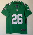 Youth Philadelphia Eagles Saquon Barkley  26 Stitched Jersey Sz Small  8  Nwt  