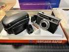 Vintage      Agfa Iso-flash-rapid 35mm Camera  Clear Cube  New In Display Box 