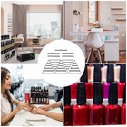5 Tier Metal Nail Polish Display Rack Organizer Wall Mounted Over 120 Bottles