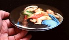 Rare Porcelain Handpainted Round Plaque Raphael Kpm Quality And Style