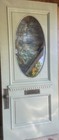 1915  Stained Glass  Bevel Door