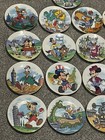 Disney Mini Plates New England Collectors Society s The World Tour Set Of 17 5    