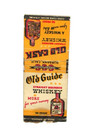 Vintage Three G Distillery Old Cask   Guide Whiskey Matchbook Cover Burbank Ca