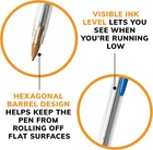 Cristal Xtra Smooth Ballpoint Pen  Medium Point  1 0mm   Blue  10-count