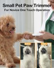 Dog Paw Trimmer For Grooming  Cordless Electric Small Pet Grooming Clippers H   