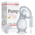  Manual Silicone Breast Pump For Breastfeeding   Silicone Soft Flange Single 