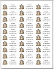 150 Garden Shed Flowers Ladder Mailing Return Address Labels Personalized