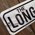 Metal Sign The Long And Winding Road Rd Song Let It Be Street Man Cave Decor