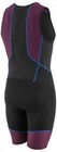 Louis Garneau Tri Comp Triathlon Suit Medium Black Purple Blue