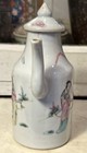 Antique Chinese Qing Dynasty Rose Famille Porcelain Wine Pot  3
