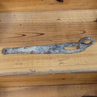 Early 12  Barn Door Hasp Blacksmith Forged Antique Primitive Victorian Hardware