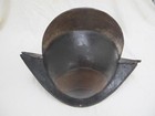 Great Original German Black And White Morion Helmet 17th Century