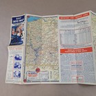 Vintage 1934 Gulf Oil Rand Mcnally Road Map Pennsylvania   New Jersey Gas Oil Ad