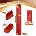 12 Pcs Sealing Wax Sticks With Wicks For Letter Seal Stamp  Wedding Invitations 