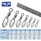 Fishing Swivels Snap  Hooked Snap Stainless Steel Fishing Rolling Barrel