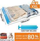 Xxl Jumbo Vacuum Storage Bags  47  x35   Extra Large Space Bags For Blanket  Bed
