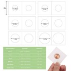 300pcs 2 x2  Cardboard Coin Flips Holders Sleeves All Coins Collection Supplies