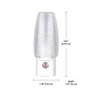 3 47 In  Plug-in Incandescent Automatic Dusk To Dawn Warm White Led Night Light