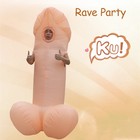 Adult Inflatable Novelty Costume Funny Stag Party Halloween Fancy Dress