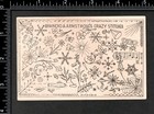 Antique Crazy Stitch Brainerd Armstrong Sewing Thread Fantasy Trade Card Sr sw b
