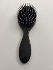 Detangling Black  wht Ball Tipped Handheld Plastic Hair Brush 8    New In Package