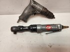 Lot Chicago Pneumatic Reversible Air Drill   Campbell Hausfeld 3 8  Air Ratchet