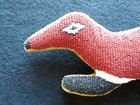 Native American Beaded Otter Fetish  Rare Museum Quality Piece    Du-0426 09191