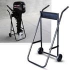 Heavy Duty Outboard Boat Motor Stand Carrier Cart Dolly Trolley Transport Stand