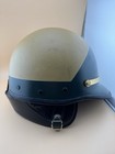 California Deputy Sheriff Vintage Motorcycle Helmet W neck Pad Size 7 1 4 58cm
