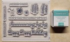 Stampin Up Kit Collection Extras   Light The Candles   Stamps ink Spot Only-cute