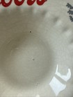 Vintage Coors Light Beer Advertising Ashtray With Red Lettering And Gray Crest