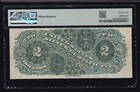 Us 1886  2 Hancock Silver Certificate Note Fr 240 Pmg 25 Vf  292 
