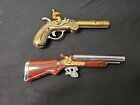 2 Vintage 6    Pirate Pistol Gun  Lighter 