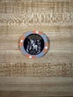 Black Gold Harley Davidson Grey Orange Poker Chip Allen Texas