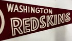  rare  Vintage 1960 s Nfl Washington Redskins Full Size Football Pennant