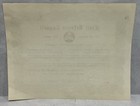 1958 Newark Nj Civil Defense Council Certificate Fire Service