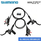 Shimano Deore Xt Bl-m8100 Br-m8120 Hydraulic Disc Brake Set F r 4-piston