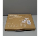 Momcozy Reversible Stroller Seat Cushion Gray White Plush Fabric
