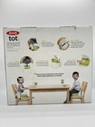 Oxo Tot Perch Booster Seat With Straps Gray Folding Travel Toddler Chair New