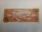 Mexico 10 Pesos 1961 Series Lr Great Condition Circulated Banknote Foreign Money