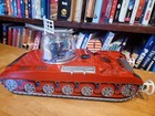 Very Nice Vintage Battery Operated Char De L  Espace  Space Tank  In Box